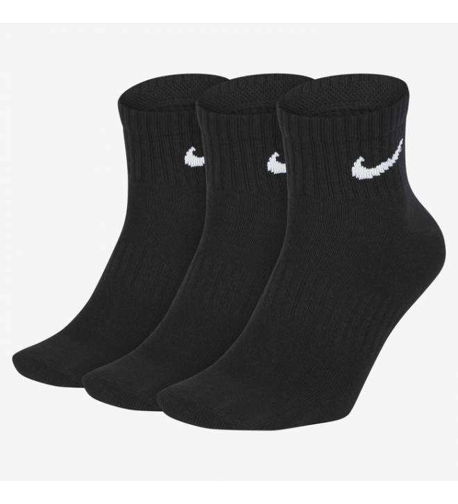 Nike Everyday Lightweight Training Ankle Socks (3 Pairs) - SX7677-010 Nike Everyday Lightweight Training Ankle Socks (3 Pairs) - SX7677-010